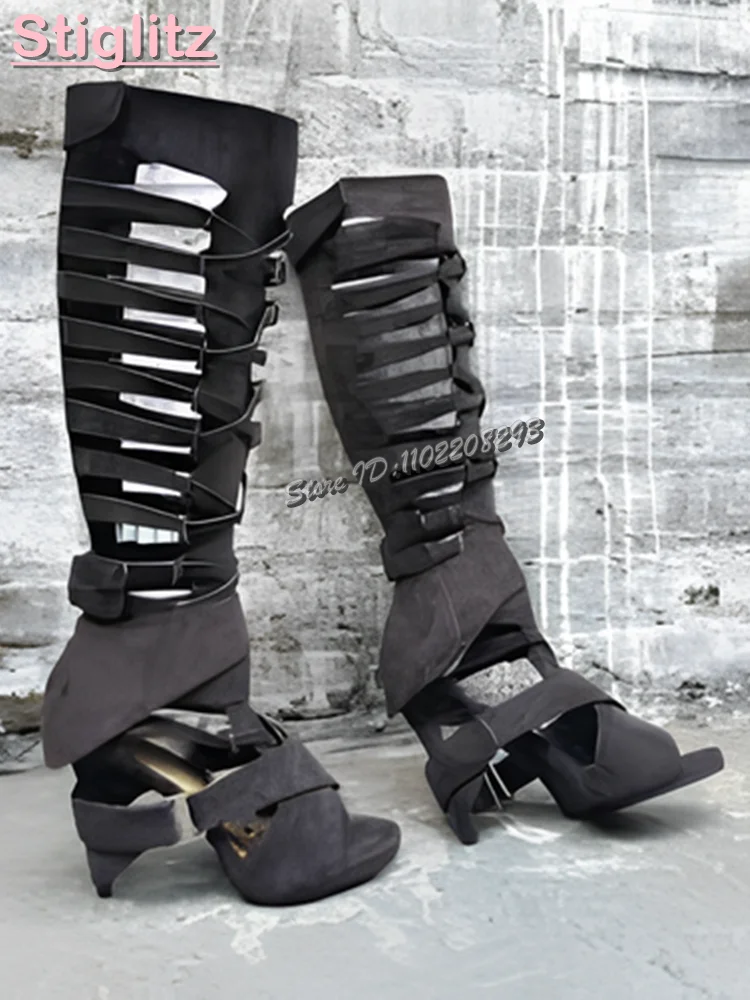 Sandal Romawi Retro dengan Tal - Sandal Strappy Heeled ulasan dan harga
