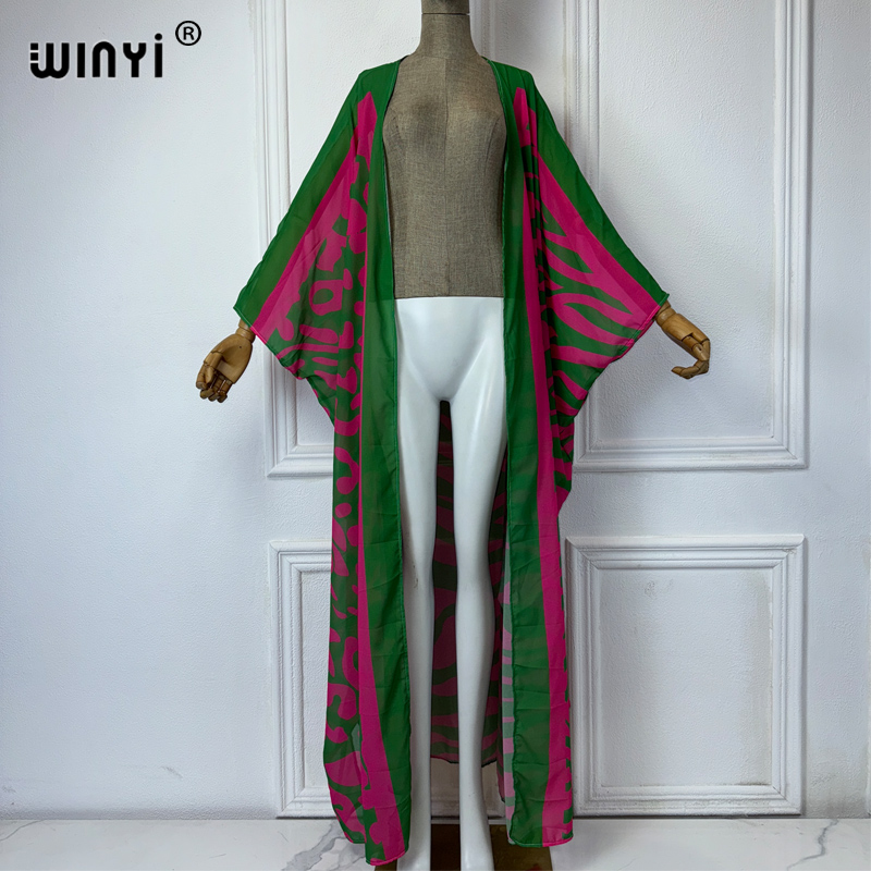 WINYI Afrika Bohemia cetak kim - Cover Up Kaftan ulasan dan harga