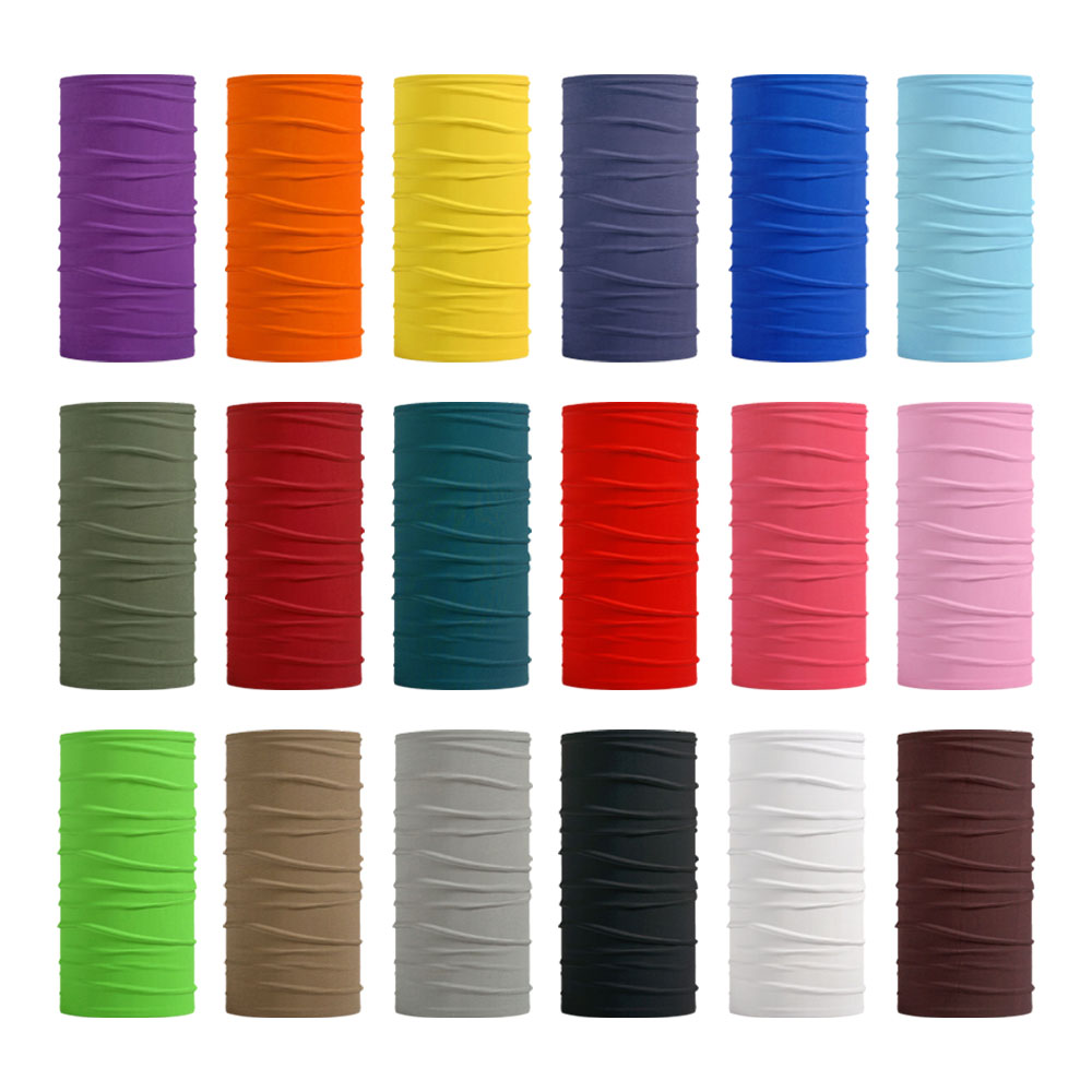 Bandana warna Solid tanpa keli - Headband Summer Knit ulasan dan harga
