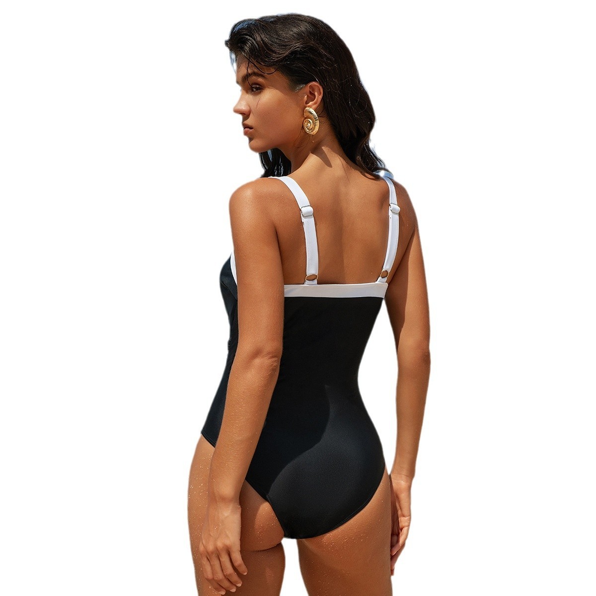 Pakaian Renang Wanita Satu Pot - Swimsuit Bikini Ruched ulasan dan harga