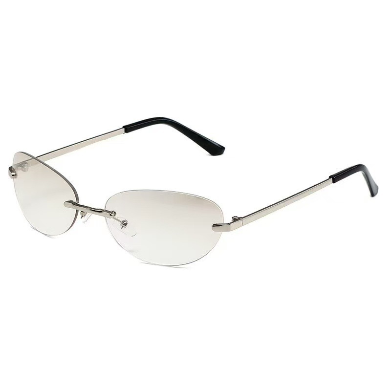 Kacamata Hitam Oval Tanpa Bing - Sunglasses Cat Eye ulasan dan harga