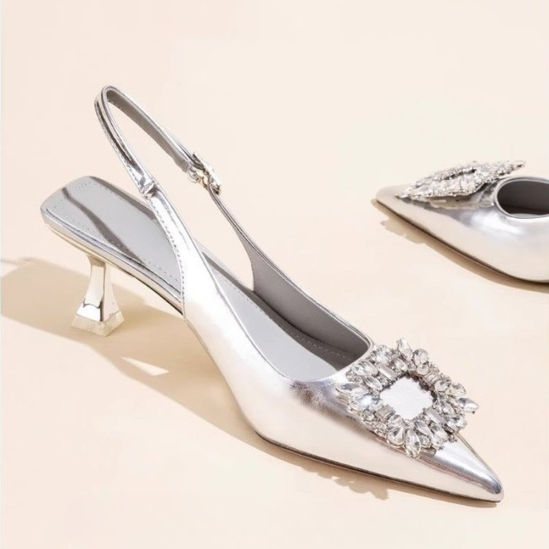 Sandal Wanita Musim Panas Sepa - Sandal Strappy Heeled ulasan dan harga