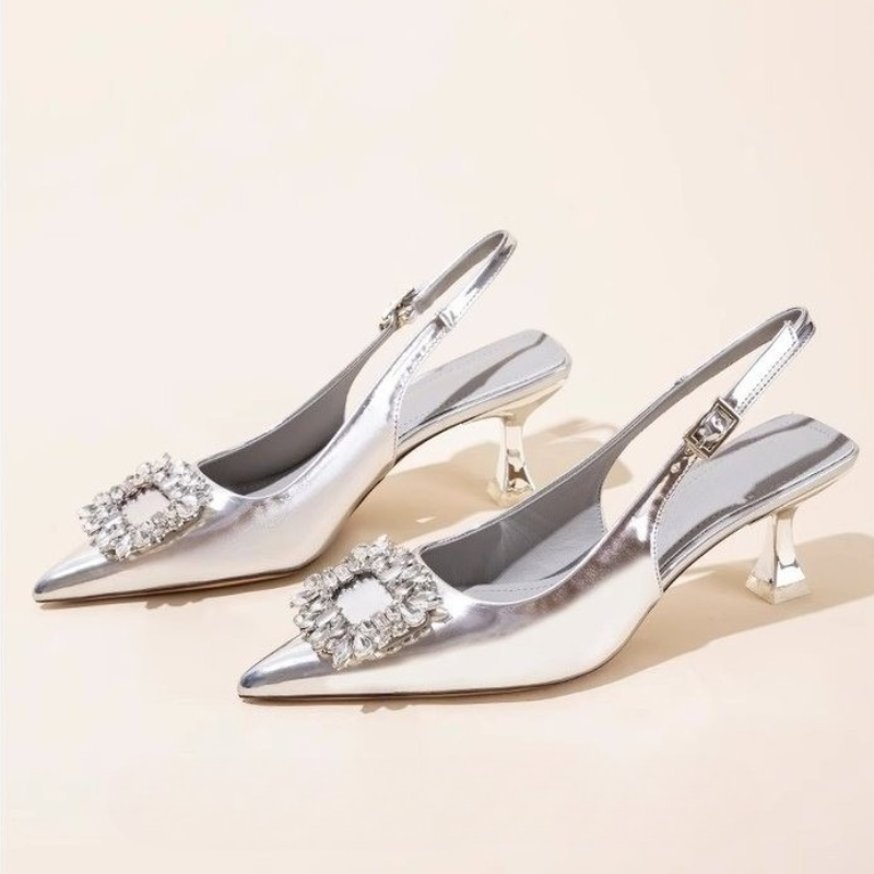 Sandal Wanita Musim Panas Sepa - Sandal Strappy Heeled ulasan dan harga