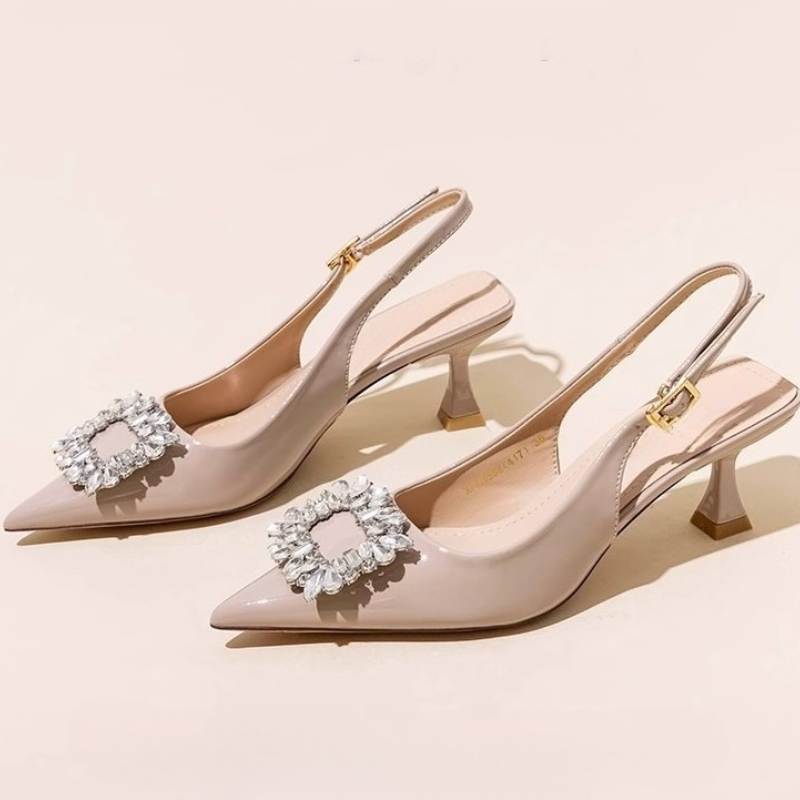 Sandal Wanita Musim Panas Sepa - Sandal Strappy Heeled ulasan dan harga
