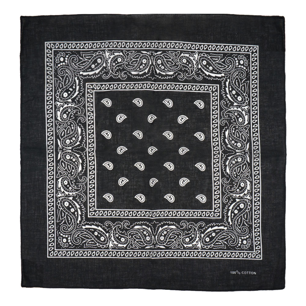 100% Katun Paisley Bandana Boh - Headband Summer Knit ulasan dan harga