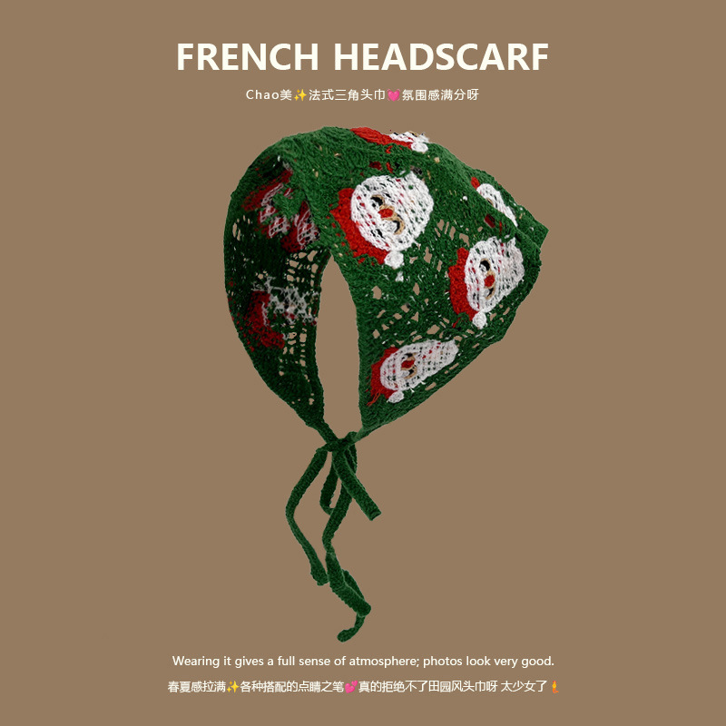 Ikat Kepala Rajut Segitiga Gay - Headband Summer Knit ulasan dan harga