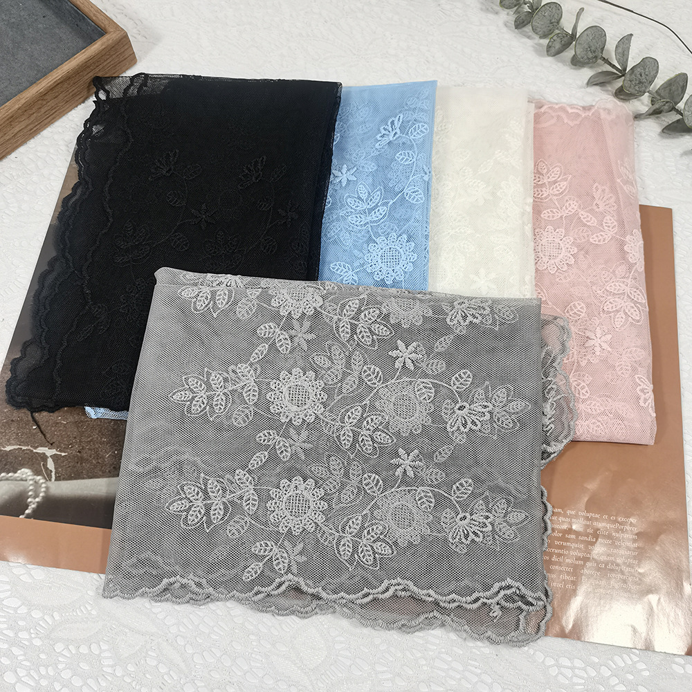 Syal Sutra Bunga Matahari Rend - Headband Summer Knit ulasan dan harga
