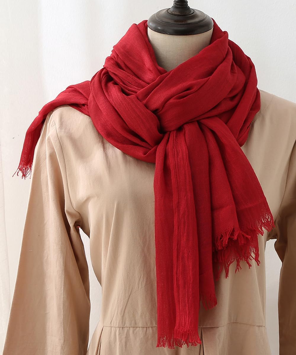 Selendang ringan berbahan line - Linen Dress Wrap ulasan dan harga