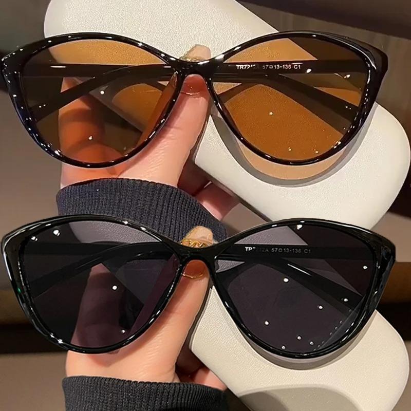 1 Buah Kacamata Hitam Bingkai  - Sunglasses Cat Eye ulasan dan harga